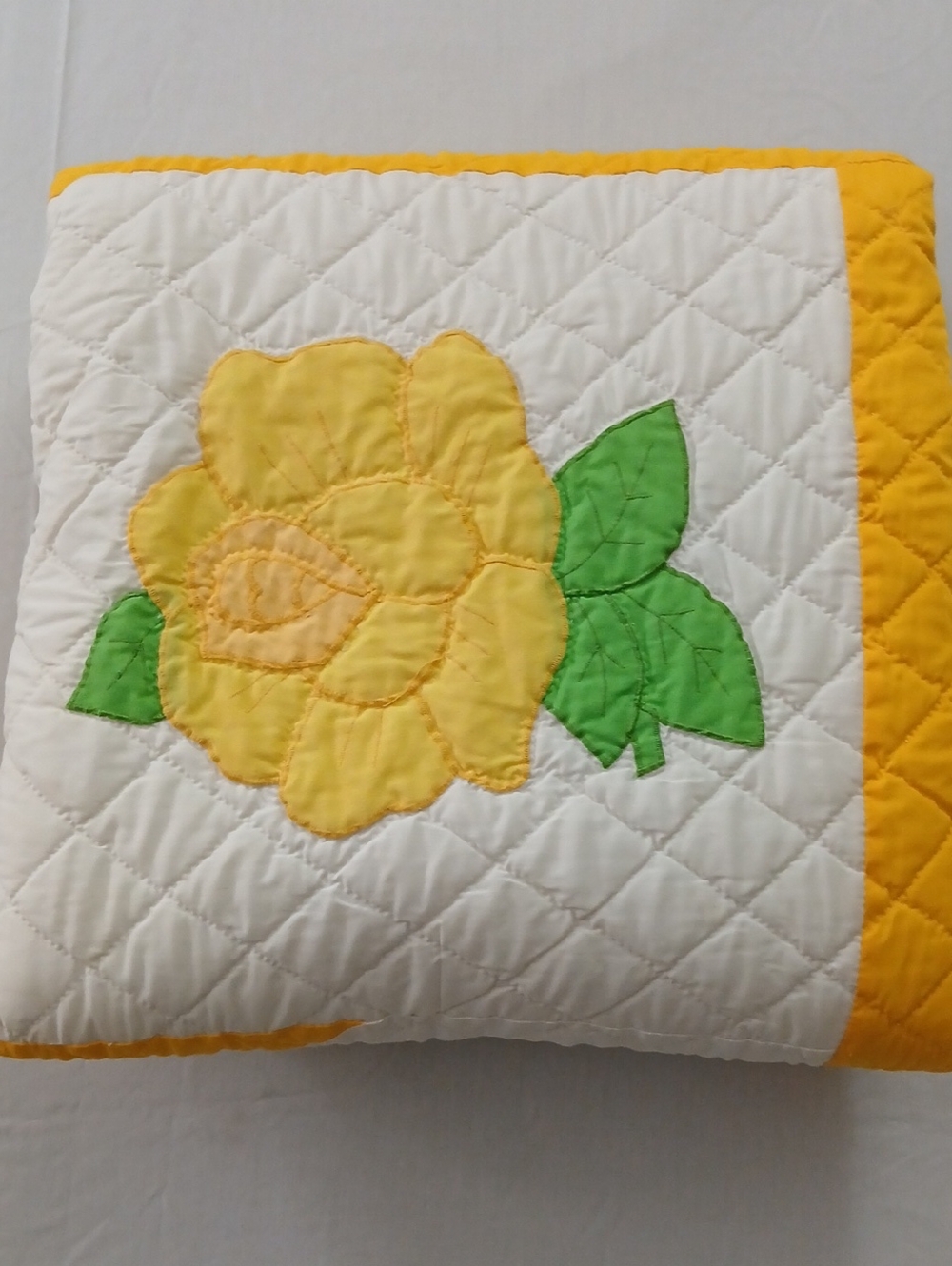 Handmade Floral Quilt